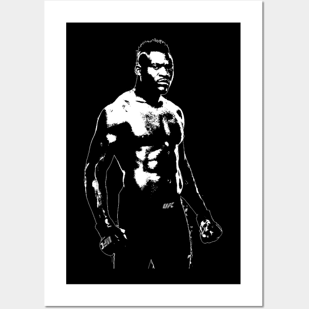 Francis Ngannou Wall Art by Fabzz